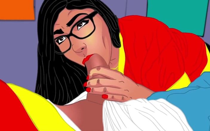 Back Alley Toonz: Le pari du cul rebondi parfait de Mia et la...