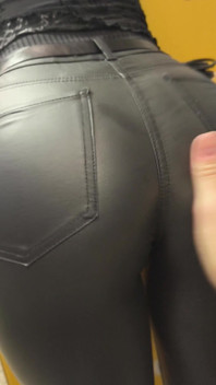 Beautiful Leather Ass