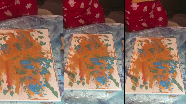 FinDom Goaldigger: În ochelari mari Asmr Acrylic Art Bloom în ceață partea 1