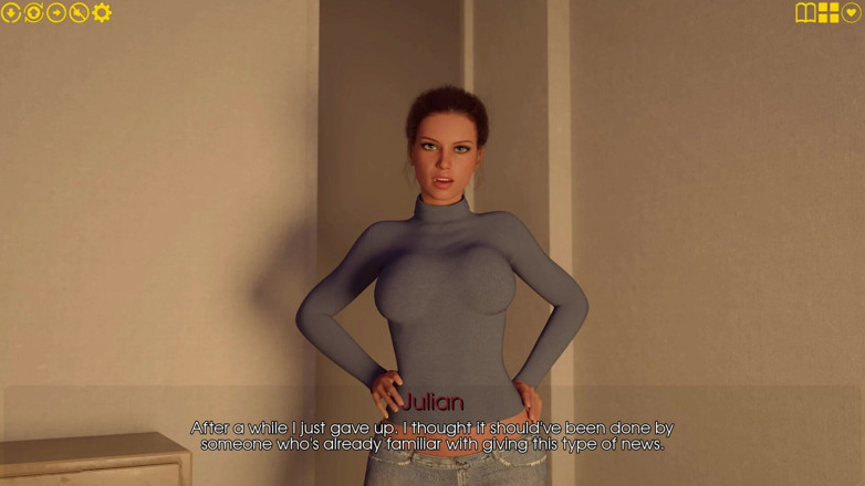 3D Cartoon Porn: My Pleasure 40 - Julian Fantasizes About Naked Julia Exercising