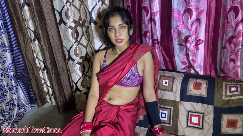 ShrutiLiveCum: Chachi Ji Alone Today Beautiful Indian Aunty Fuck Hard Desi...