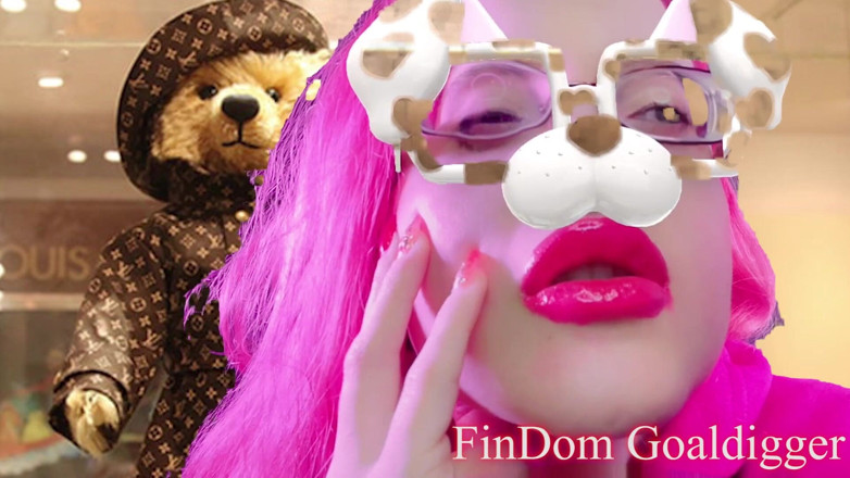 FinDom Goaldigger: Sissy puta plush juguete transformación