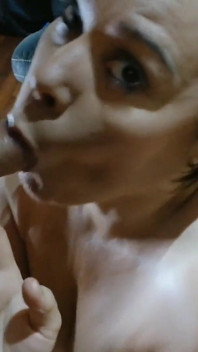 Giving My Step Brother a Very Sloppy Blowjob