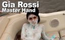 Picticon bondage and fetish: Gia Rossi和大师手淫和剃毛身体