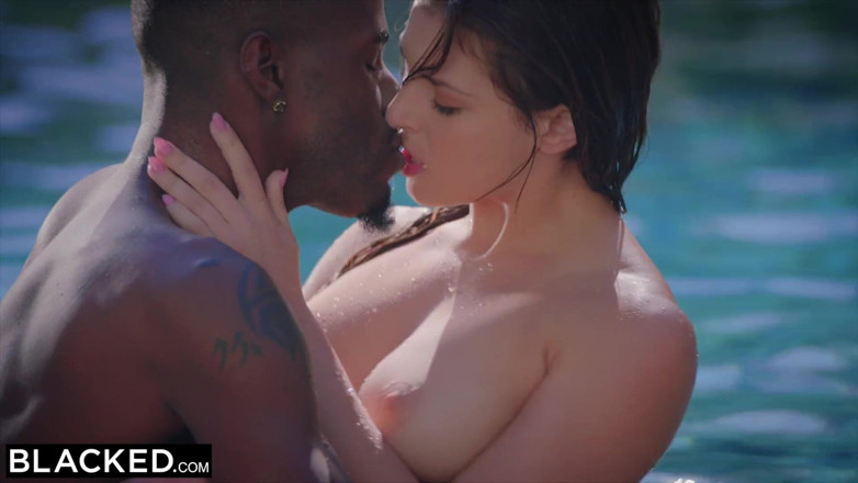 Blacked: BLACKED Foursome fuck with two hot brunettes