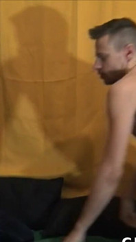 Slut Creampied by His Friend Big Dick