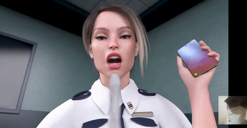 Dark Sam: Hot Female Cop Arrestes Me by Mistake and Then Sucks...