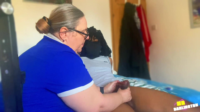 Daddykane: Best Grandma BBC Edging Oily Massage for Cum Dripping Huge...