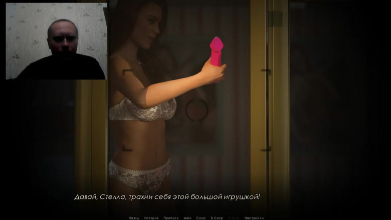 3DXXXTEEN2 Cartoon: Watching on a girl who fucks her pussy with a...