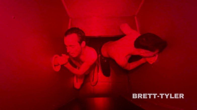 Brett Tyler: Glory holes at the vault gay sex sauna in London