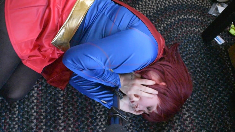 Deanna deadly: Evil supergirl melted after trying to seduce you pantyhose pov...