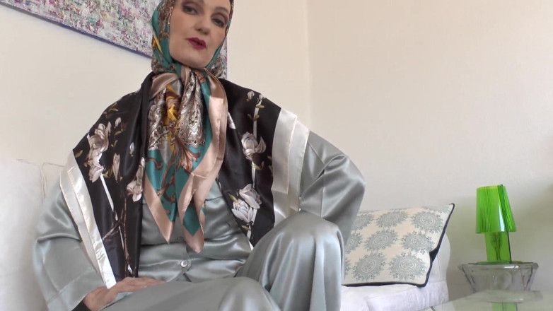 Lady Victoria Valente: Your Step-stepmother’s New Satin Scarves Turn You on! Everything Is...