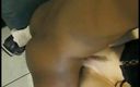 First Black Sexperience: Mujer pelirroja madura se llena en su culo, coño y...