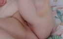 Vintage fox: Fingering my shaven pussy