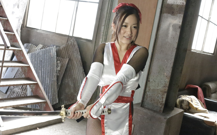 Go Sushi: Sexy japonský hrdina manga vs zlé ninja šukají