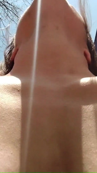 Hot MILF Outdoor Doggystyle Fuck