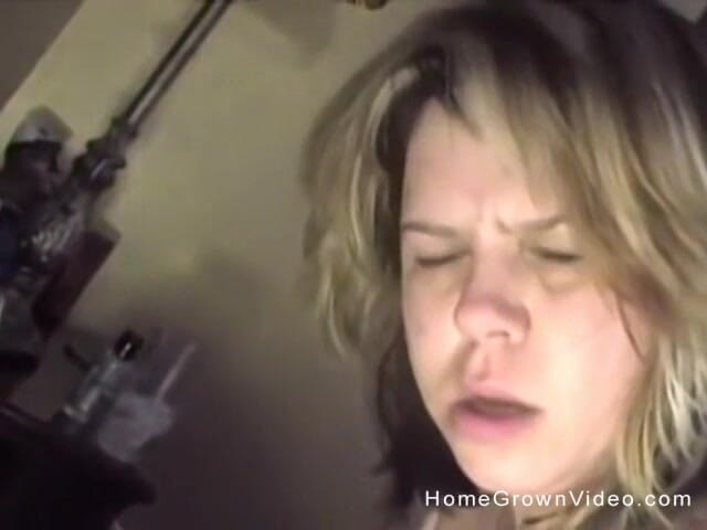 Homegrown Video: Alley Cat Fucked by Big Black Dick