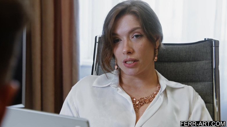 Ferr-Art: Lesbian Accountant Discovers She Loves Sucking Dick Gets Creampied - Sata...