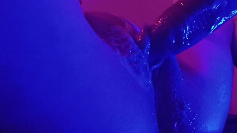 Big Clit Muse: Came Twice Trying My New, Big Squirting Dildo