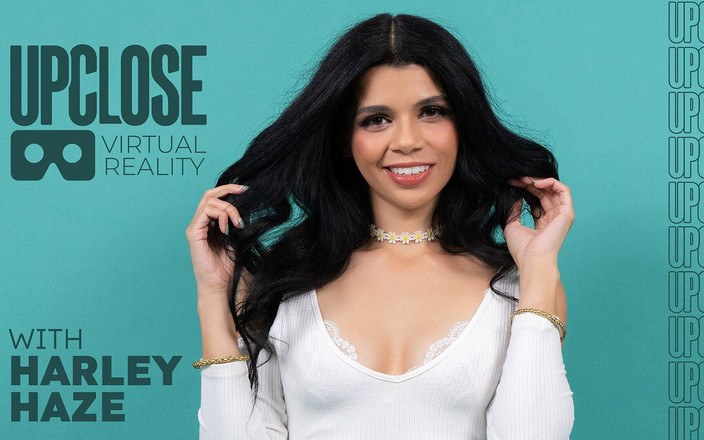 Up Close VR: Up Close VR - Harley Haze’s Sexy Crop Top &amp; Short-shorts Tease...