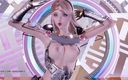 3D-Hentai Games: CLC - Devil Lux sexy striptease league of legend hot dance