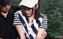 Full porn collection: Skinny Japanese teen secretly fucked by step dad after golf...