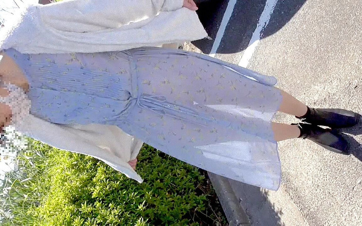 hiro_mayu_couple_jp: 마유 No73 알몸 투명 원피스 차림으로 수족관 노출 데이트 &amp; 즉 고쿤 조교