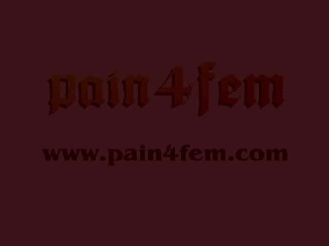 Spanking Server: Natali çıplak sırt kırbaç 0706