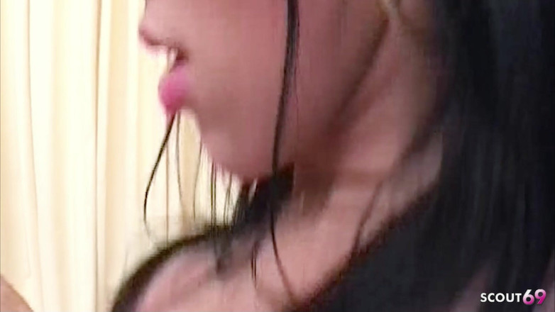 Shemale TS Collection: Latina tetona Ladyboy Milena follada analmente