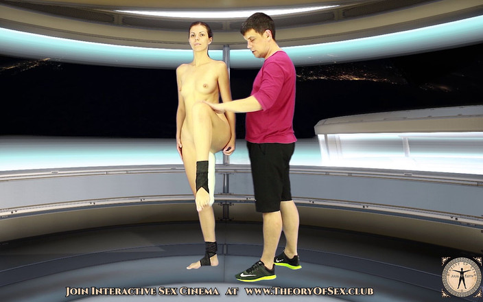 TheoryOfSex: 在宇宙中与白色屁股尾巴的朱莉娅五地球的顺从锻炼。