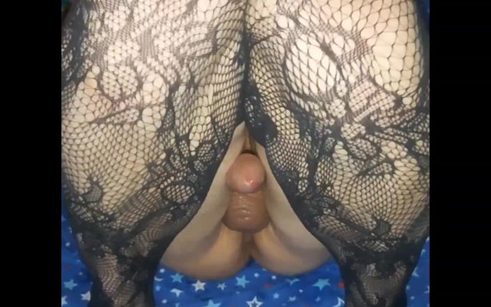 Lizzaal ZZ: Full Clip in My Blue Polkadot Dress Riding and Filling...