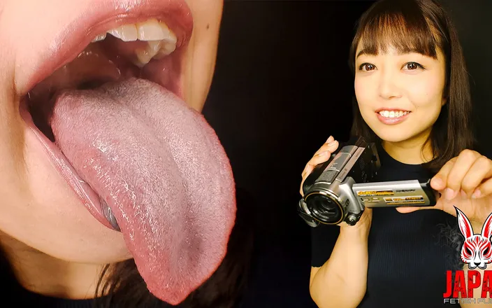 Japan Fetish Fusion: Easy-jerk POV - Yuka Asami’s Red Tongue, Wet Slobber &amp; Happy Ending