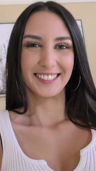 Brunette Natalia Nix Spreads Her Legs for Her Stepdaddy