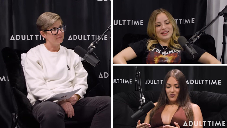 Adult Time Podcast: Gizelle Blanco &amp; Anna Claire Clouds Pheromones, Scissoring &amp; the Bush | Podcast...