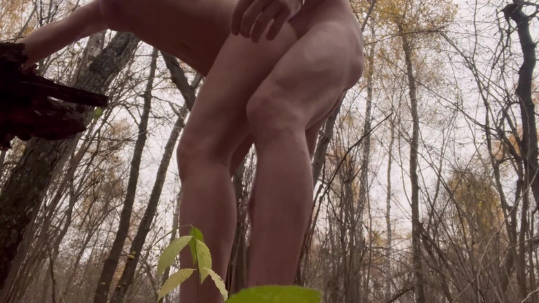 Aleks Sam: Incontro Nella Foresta a Cagnolino: Figa Aperta, Sedere Che Si...