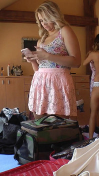 Hot Sexy and Horny College Girls Fashion Lingerie Try on Haul Turns Into Porn Casting and No Panties Pussy Wedgies Twerk