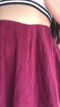 Otaku Girl Doing a Turkish Wearing Dildo, Busty White Girl Big Tits Swollen Weights