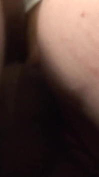 Small Titted Babe Sucks and Rides Huge Black Wang