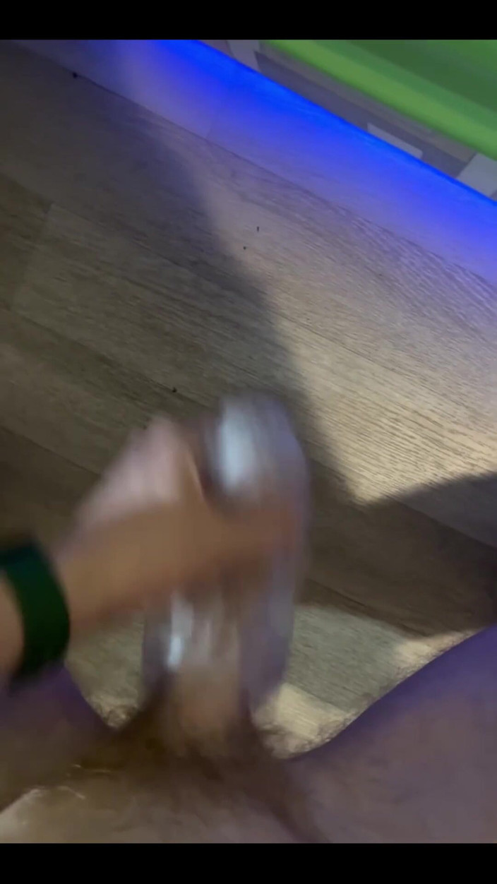 Johnny69227: Quick Jerking Off In The Middle Of The Night