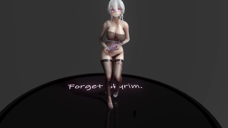 MikuMotion: Wiggle; Lewd Tattoos; Humiliation; Split-crotch Thongs; Shorts; Black Stockings; Explosive...