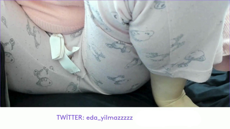 bigass_sexy_bigboobs: Masturbation in Pajamas - Pussy Caressing in Pajamas