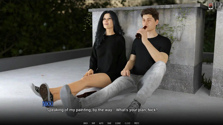 Miss Kitty 2K: Problemler Üniversitesi 116 - Redlady2k tarafından starry sky altında