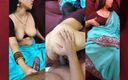 Curvy cum couple: Bhabhi Ấn Độ nóng bỏng ngực bự saree làm tình