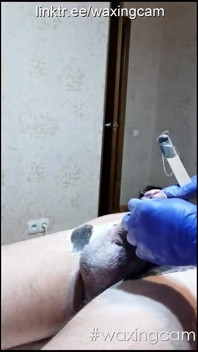 #98 Peeping on Waxing of Girl and Male