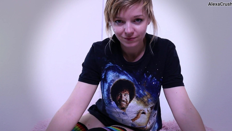 AlexaCrush: 被射在她的阴户里