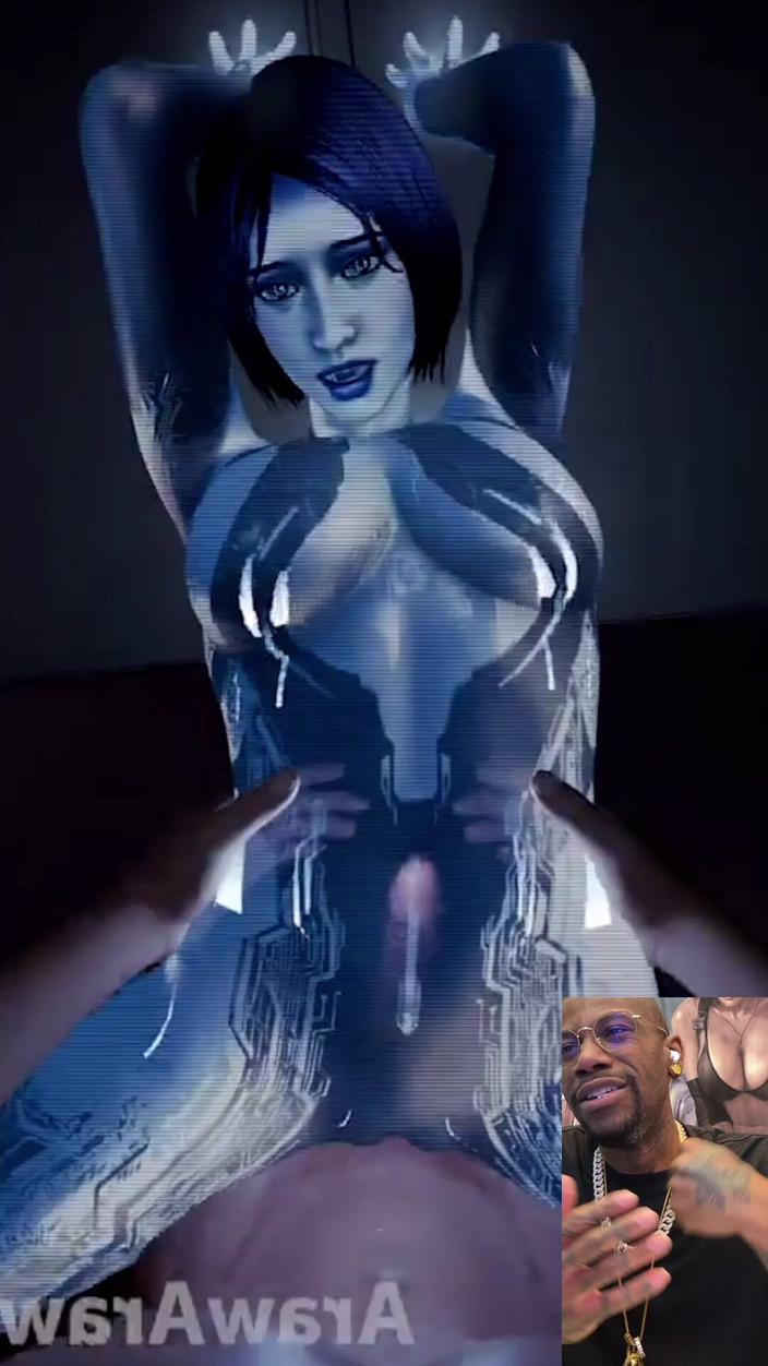 Good news media: Tight Ass Pussy Cortana Getting Her Digital Bald Pussy Fucked