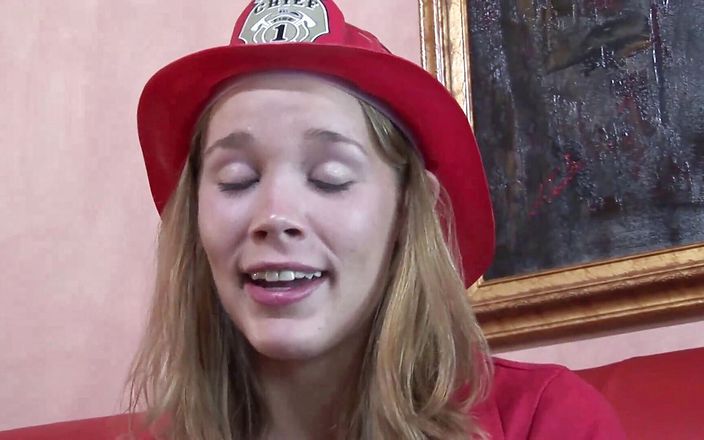Young Sinner: Hot and sexy firewoman comes to put out a big...