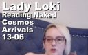 Cosmos naked readers: Леди Локи читает обнаженной Космос прибытия 13-06