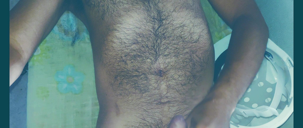 Stink HairyMale: Moje tělo zblízka v bílých ponožkách