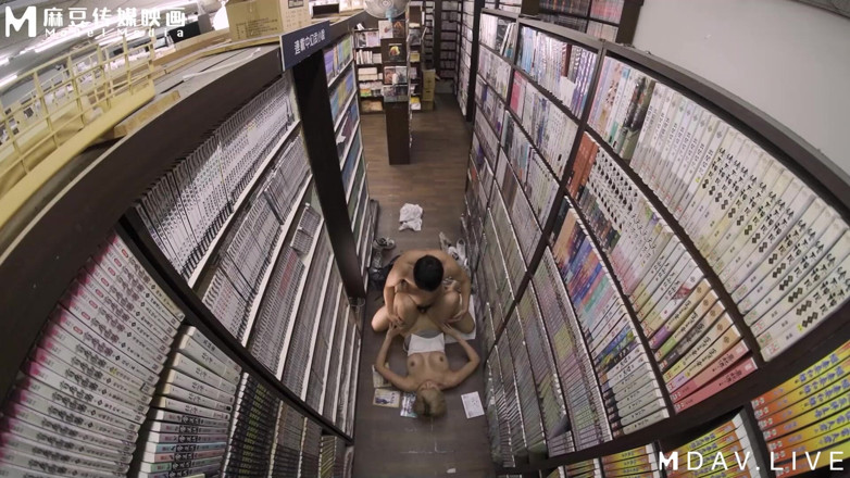 ModelMedia Asia: Mdwp-0031 Obscene Japanese Comic Shop / Coercion and Seduction to Fuck...